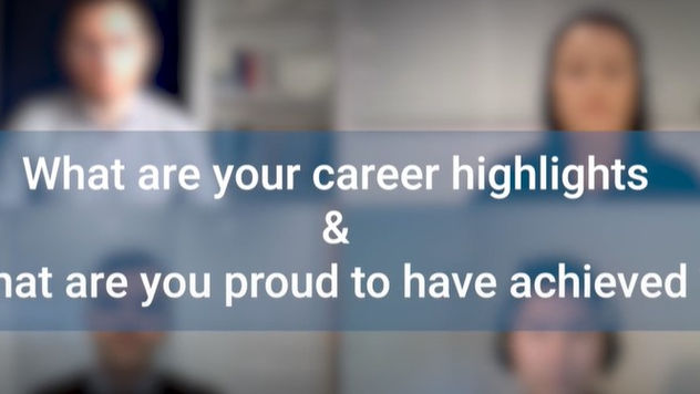 What are your career highlights and what are you proud to have achieved?